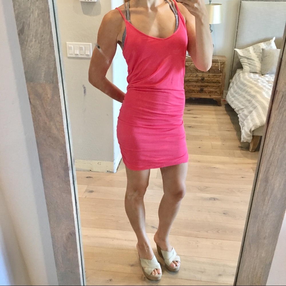 Splendid Ruched Mini Dress - Picture 2 of 7